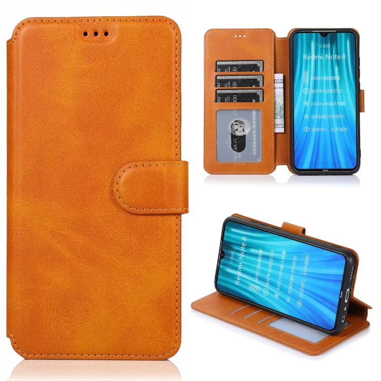 For Xiaomi Redmi Note 8 Shockproof PU + TPU Leather Phone Case