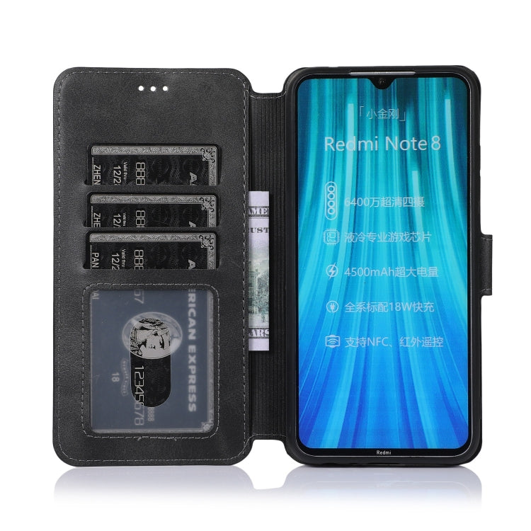 For Xiaomi Redmi Note 8 Shockproof PU + TPU Leather Phone Case