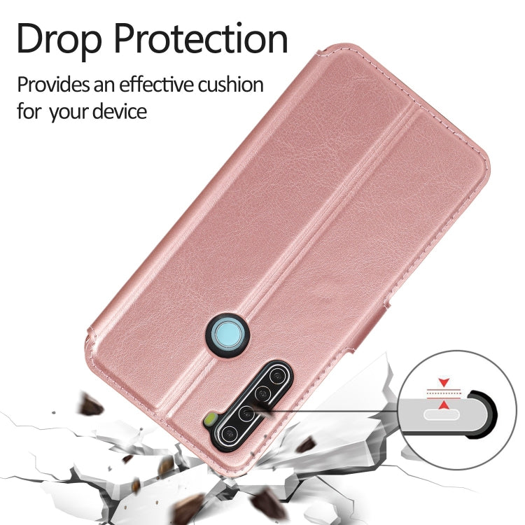 For Xiaomi Redmi Note 8 Shockproof PU + TPU Leather Phone Case