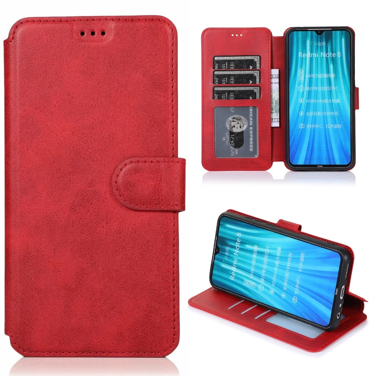 For Xiaomi Redmi Note 8 Shockproof PU + TPU Leather Phone Case