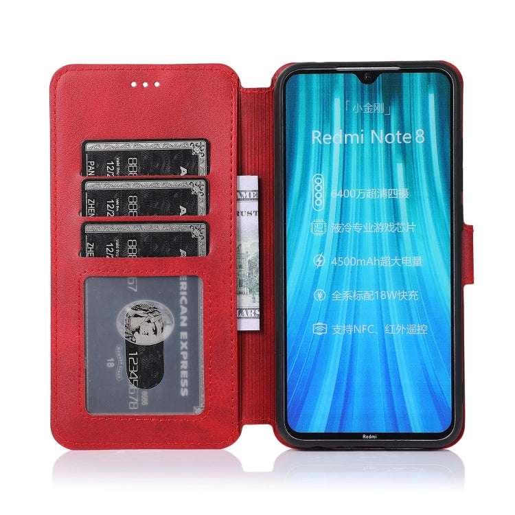 For Xiaomi Redmi Note 8 Shockproof PU + TPU Leather Phone Case