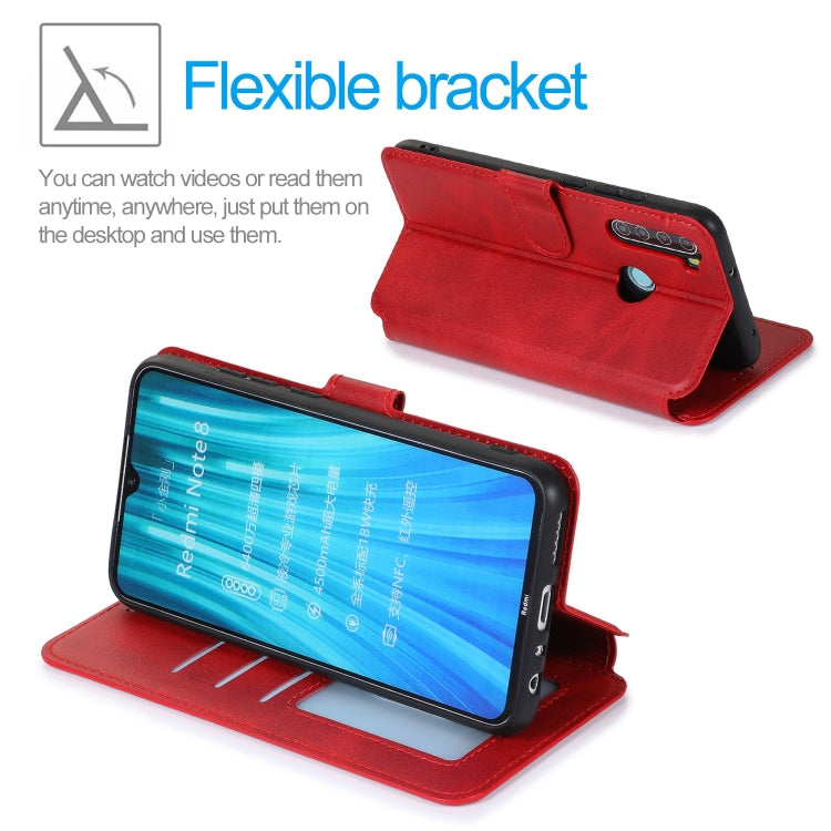 For Xiaomi Redmi Note 8 Shockproof PU + TPU Leather Phone Case