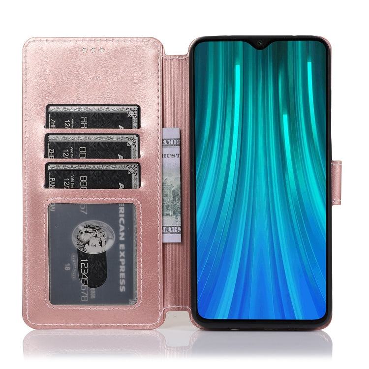 For Xiaomi Redmi Note 8 Pro Shockproof PU + TPU Leather Phone Case