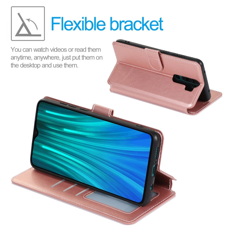 For Xiaomi Redmi Note 8 Pro Shockproof PU + TPU Leather Phone Case