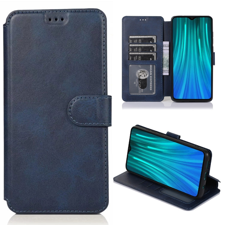 For Xiaomi Redmi Note 8 Pro Shockproof PU + TPU Leather Phone Case
