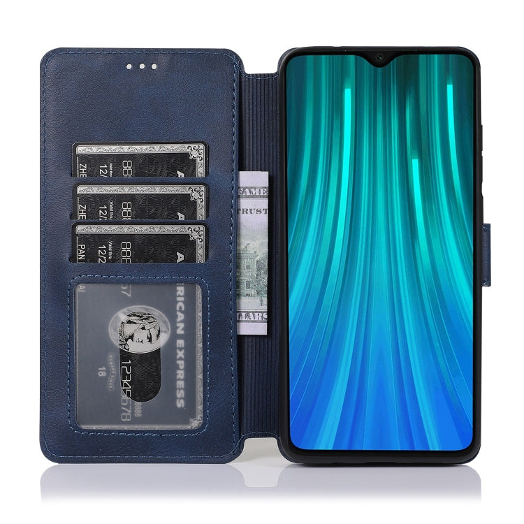 For Xiaomi Redmi Note 8 Pro Shockproof PU + TPU Leather Phone Case