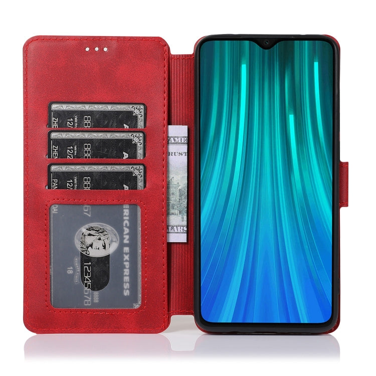 For Xiaomi Redmi Note 8 Pro Shockproof PU + TPU Leather Phone Case