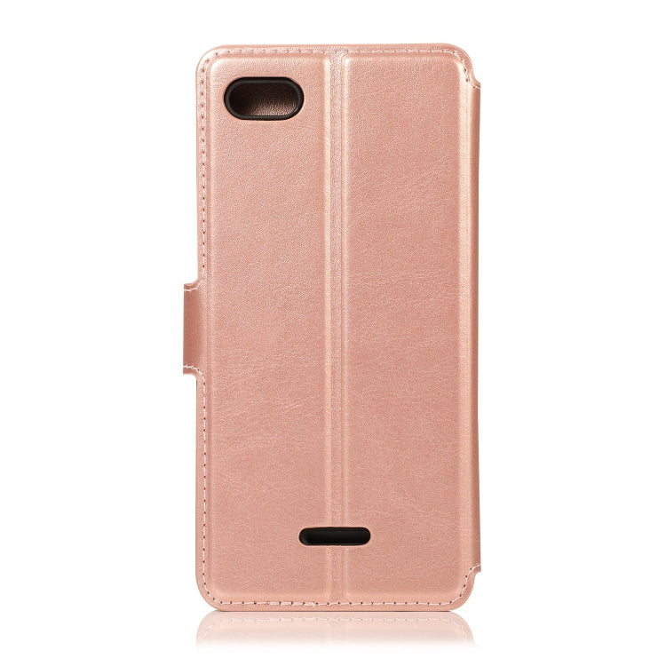 For Xiaomi Redmi 6A Shockproof PU + TPU Leather Phone Case