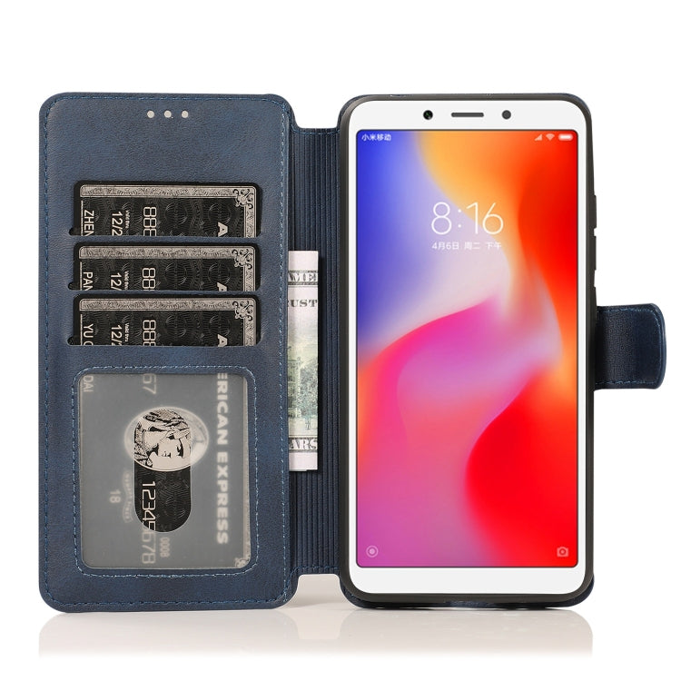 For Xiaomi Redmi 6A Shockproof PU + TPU Leather Phone Case