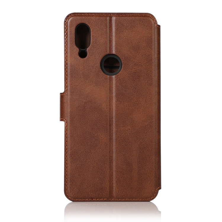 For Xiaomi Redmi 7 Shockproof PU + TPU Leather Phone Case