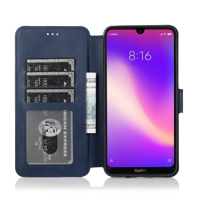 For Xiaomi Redmi 8 Shockproof PU + TPU Leather Phone Case