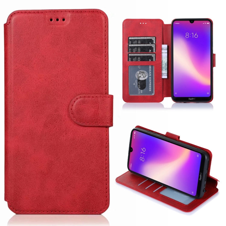 For Xiaomi Redmi 8 Shockproof PU + TPU Leather Phone Case