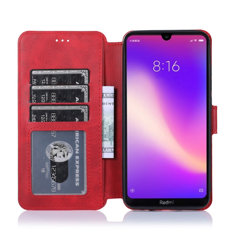 For Xiaomi Redmi 8 Shockproof PU + TPU Leather Phone Case