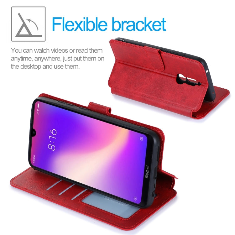 For Xiaomi Redmi 8 Shockproof PU + TPU Leather Phone Case