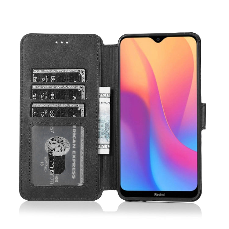For Xiaomi Redmi 8A Shockproof PU + TPU Leather Phone Case