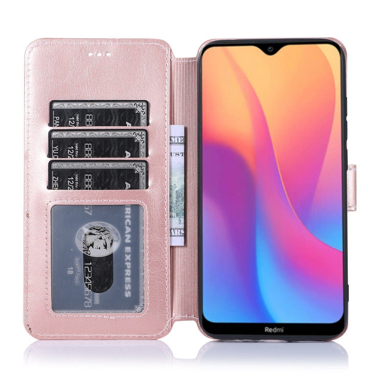 For Xiaomi Redmi 8A Shockproof PU + TPU Leather Phone Case