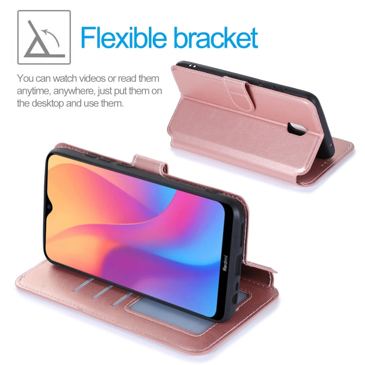 For Xiaomi Redmi 8A Shockproof PU + TPU Leather Phone Case