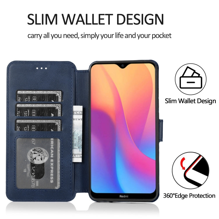 For Xiaomi Redmi 8A Shockproof PU + TPU Leather Phone Case