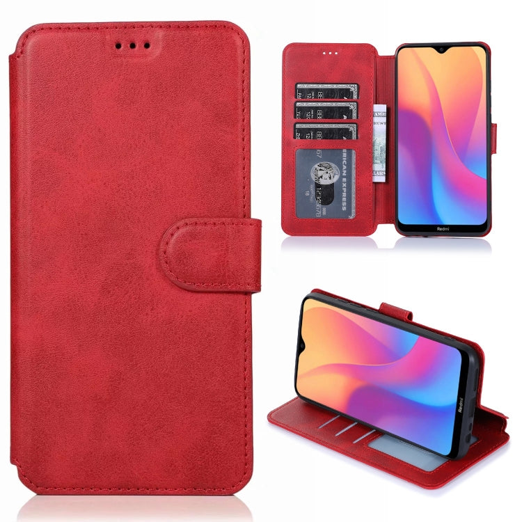 For Xiaomi Redmi 8A Shockproof PU + TPU Leather Phone Case