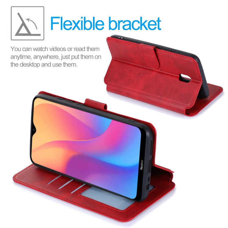 For Xiaomi Redmi 8A Shockproof PU + TPU Leather Phone Case