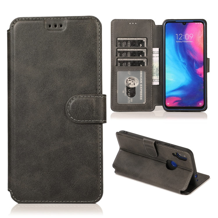 For Xiaomi Redmi Note 7 Shockproof PU + TPU Leather Phone Case