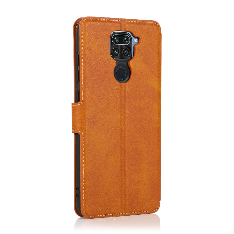 For Xiaomi Redmi Note 9 Shockproof PU + TPU Leather Phone Case