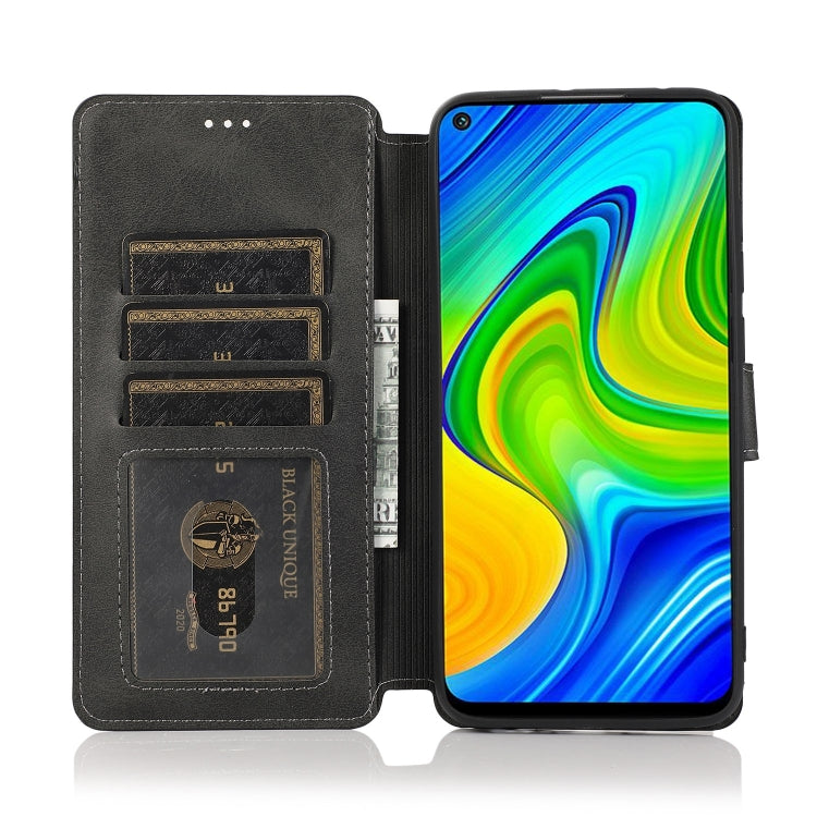 For Xiaomi Redmi Note 9 Shockproof PU + TPU Leather Phone Case