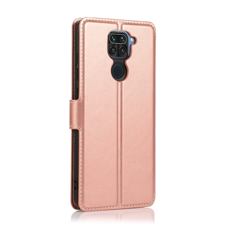 For Xiaomi Redmi Note 9 Shockproof PU + TPU Leather Phone Case