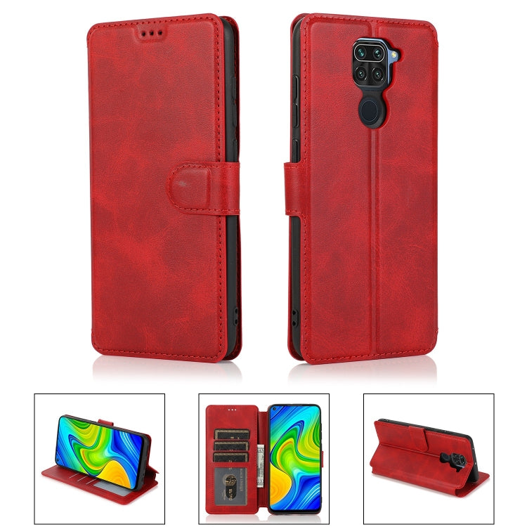 For Xiaomi Redmi Note 9 Shockproof PU + TPU Leather Phone Case