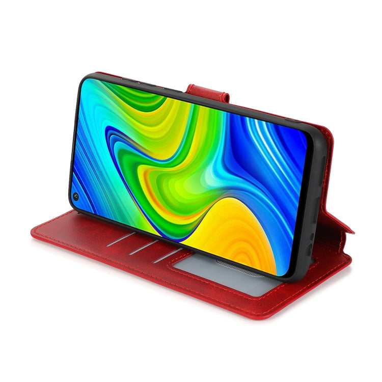 For Xiaomi Redmi Note 9 Shockproof PU + TPU Leather Phone Case