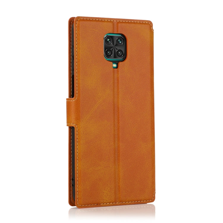 For Xiaomi Redmi Note 9 Pro Shockproof PU + TPU Leather Phone Case