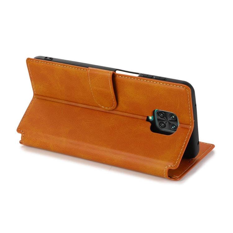 For Xiaomi Redmi Note 9 Pro Shockproof PU + TPU Leather Phone Case