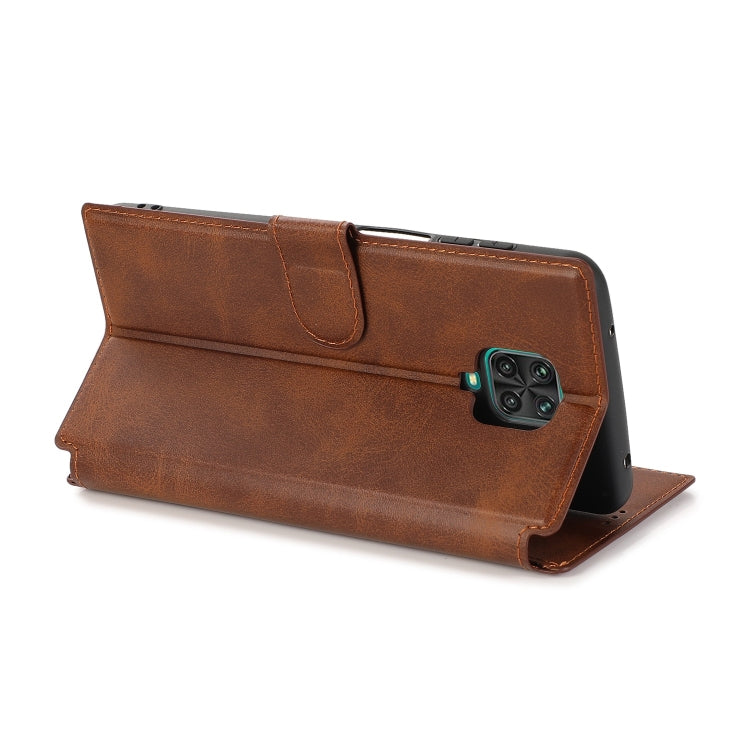 For Xiaomi Redmi Note 9 Pro Shockproof PU + TPU Leather Phone Case