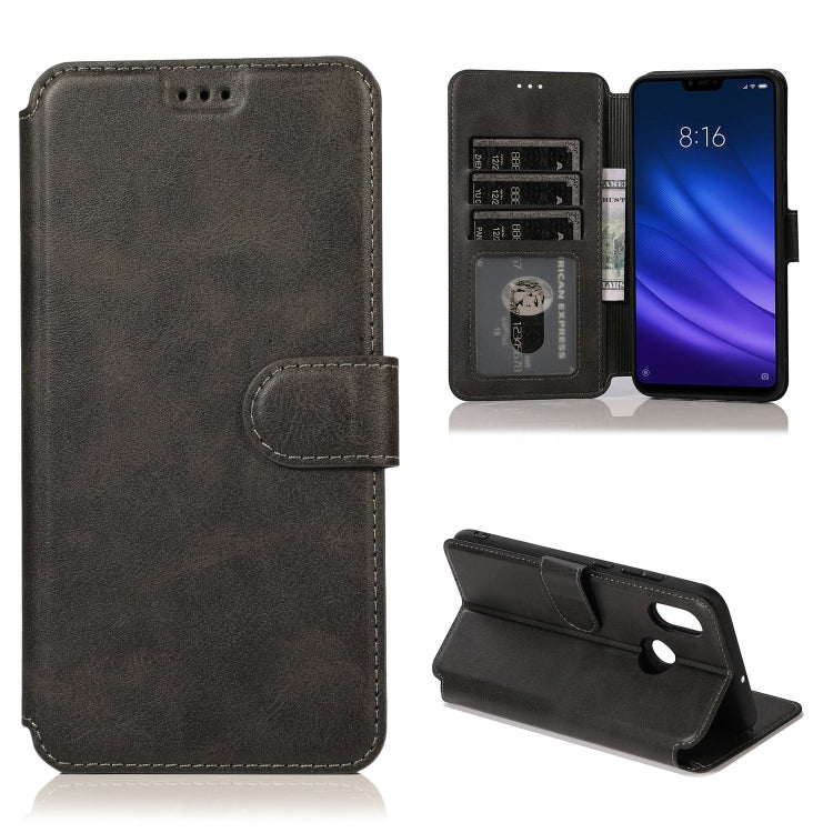 For Xiaomi Mi 8 Shockproof PU + TPU Leather Phone Case