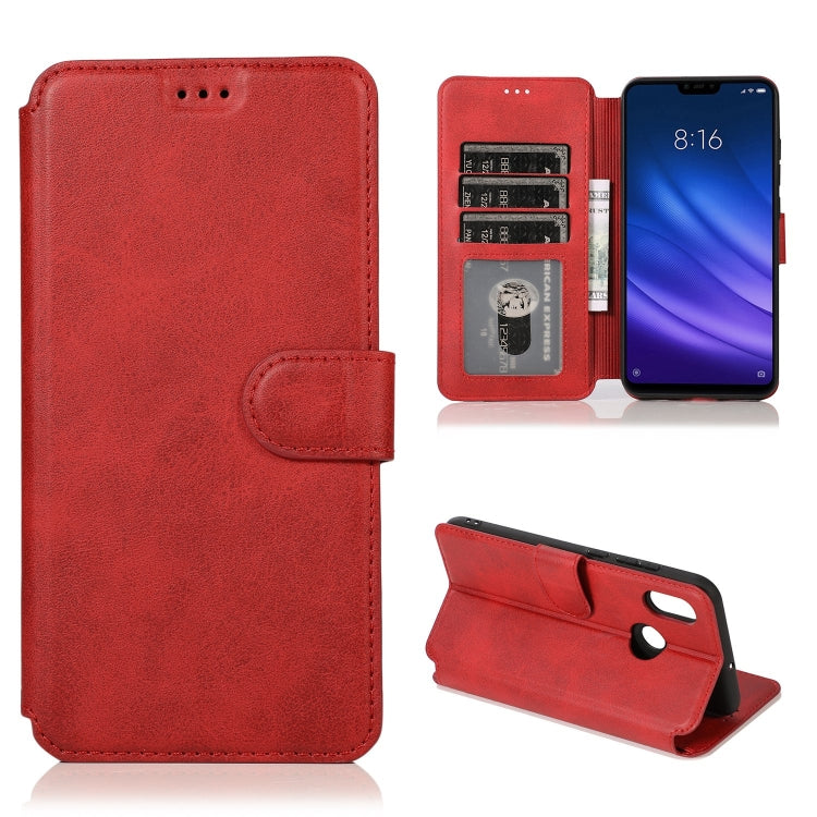 For Xiaomi Mi 8 Shockproof PU + TPU Leather Phone Case