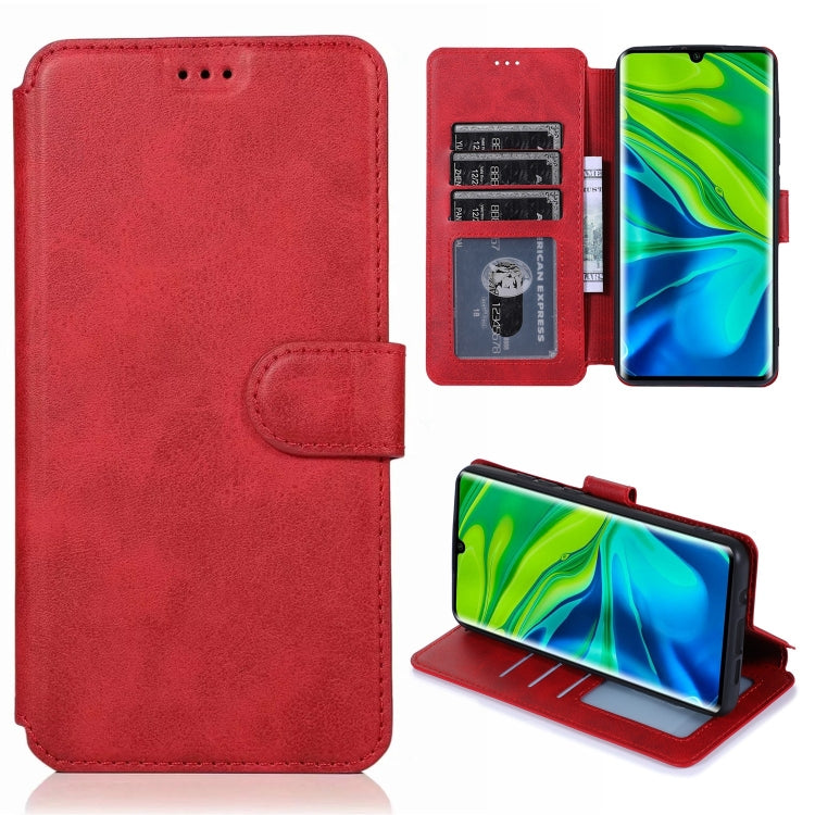 For Xiaomi Mi CC9 Pro Shockproof PU + TPU Leather Phone Case