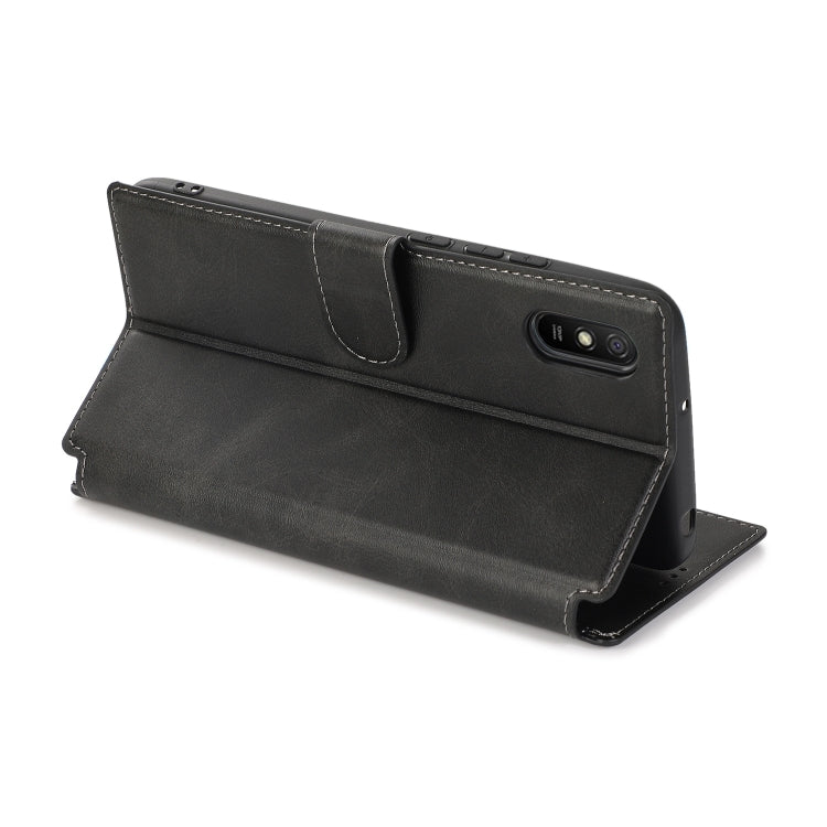 For Xiaomi Redmi 9A Shockproof PU + TPU Leather Phone Case