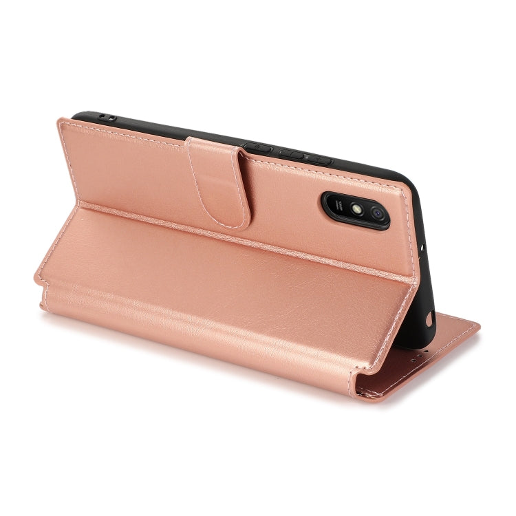 For Xiaomi Redmi 9A Shockproof PU + TPU Leather Phone Case