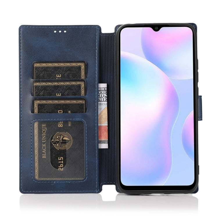 For Xiaomi Redmi 9A Shockproof PU + TPU Leather Phone Case