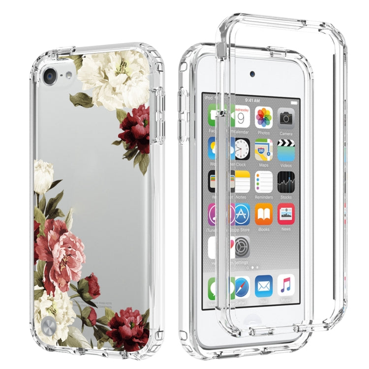 PC+TPU Transparent Painted Phone Case For iPod Touch 6