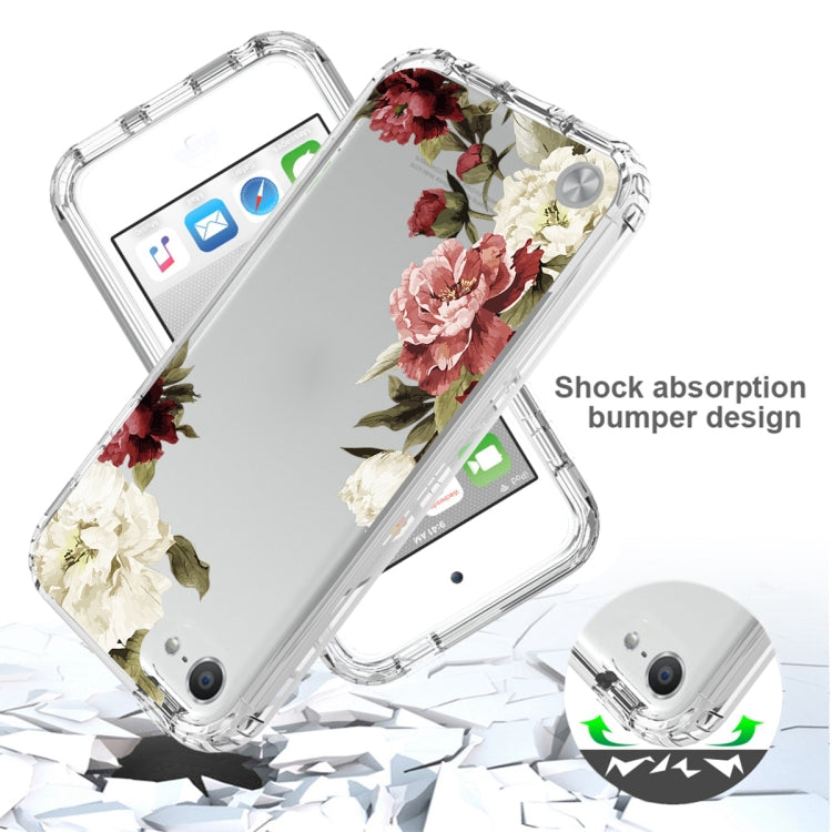 PC+TPU Transparent Painted Phone Case For iPod Touch 6