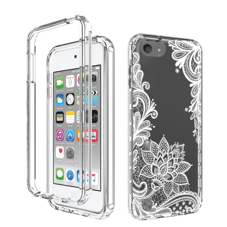 PC+TPU Transparent Painted Phone Case For iPod Touch 6