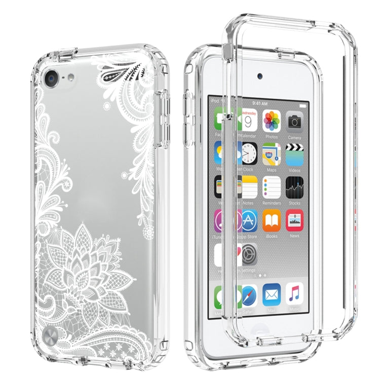 PC+TPU Transparent Painted Phone Case For iPod Touch 6