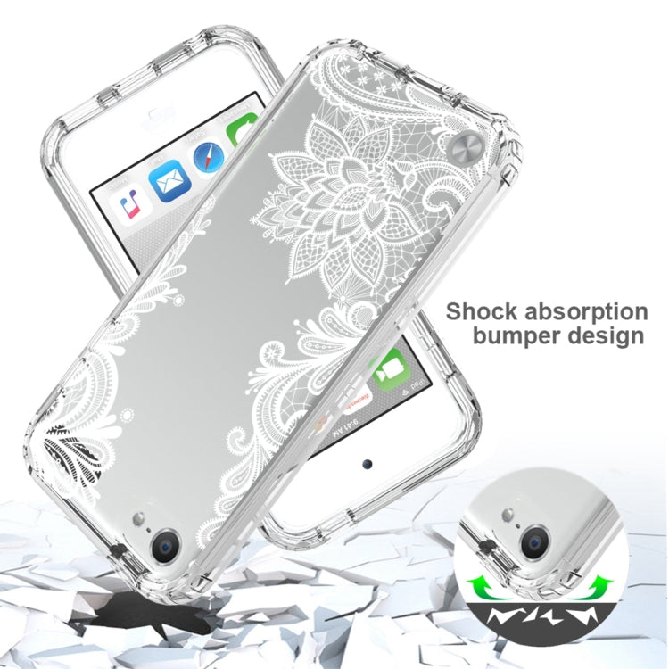 PC+TPU Transparent Painted Phone Case For iPod Touch 6