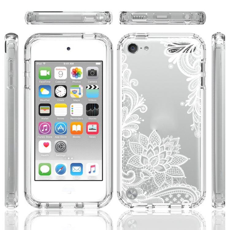 PC+TPU Transparent Painted Phone Case For iPod Touch 6