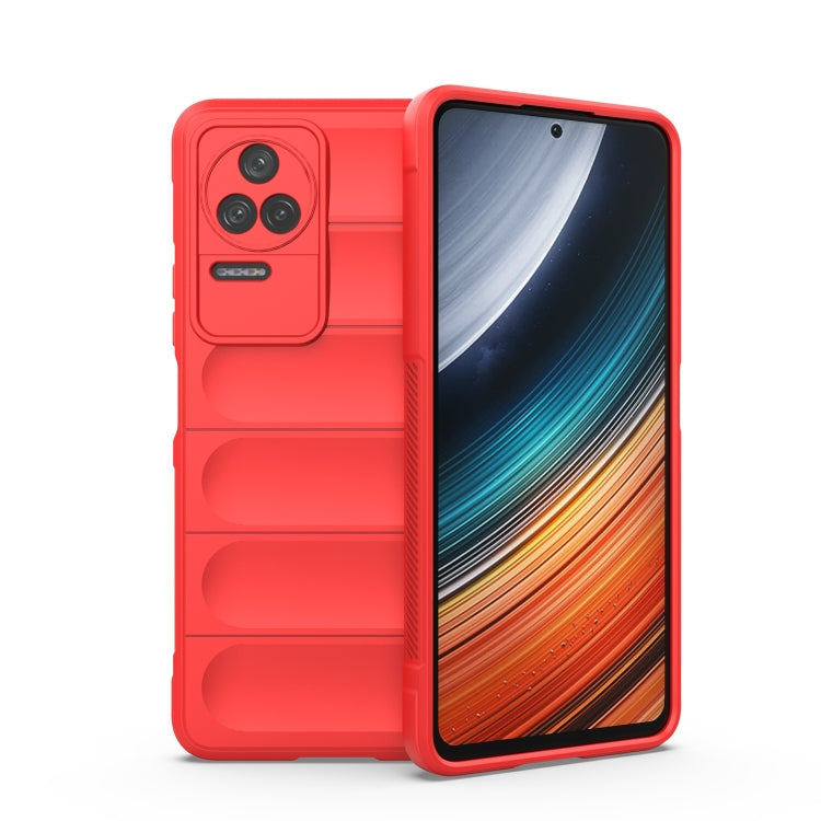 For Xiaomi Redmi K40S Magic Shield TPU + Flannel Phone Case