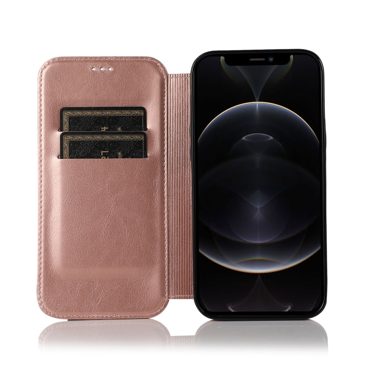 For iPhone 12 Pro Max Knight Magnetic Suction Leather Phone Case