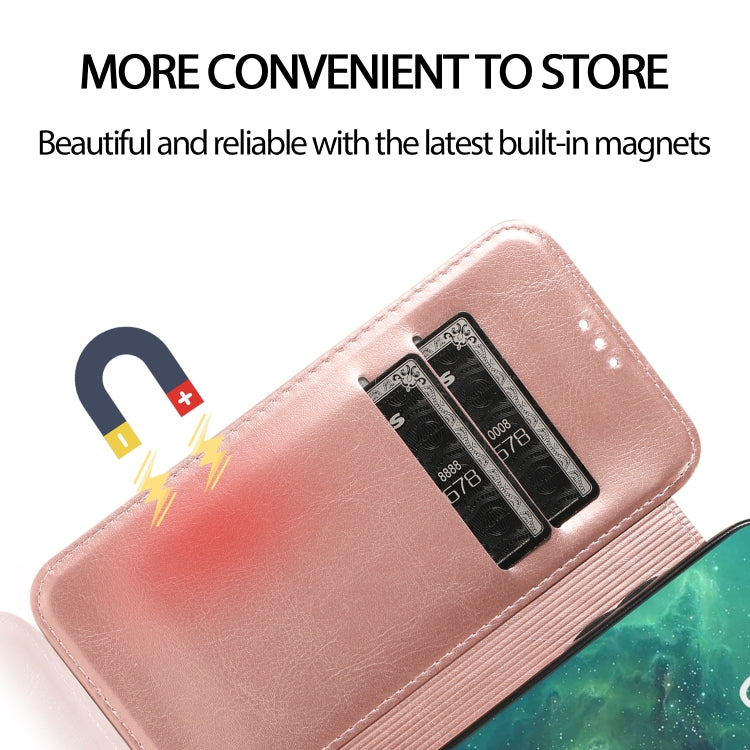 For iPhone 11 Knight Magnetic Suction Leather Phone Case