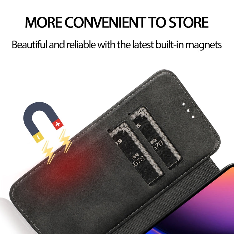For iPhone 11 Pro Knight Magnetic Suction Leather Phone Case