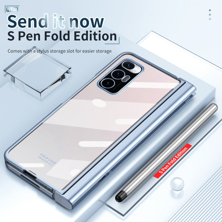 For Xiaomi Mi Mix Fold Full Body Electroplating Hinge Phone Case with Stylus